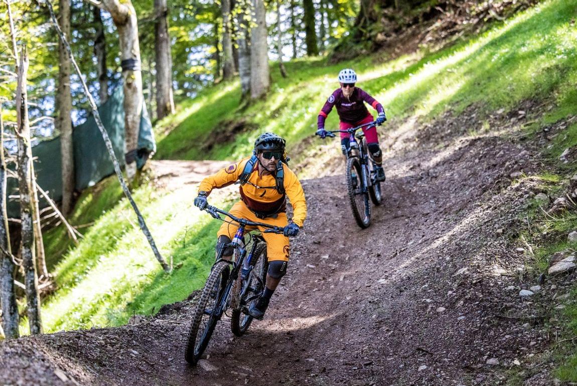 Mountain biking